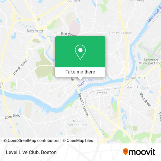 Level Live Club map