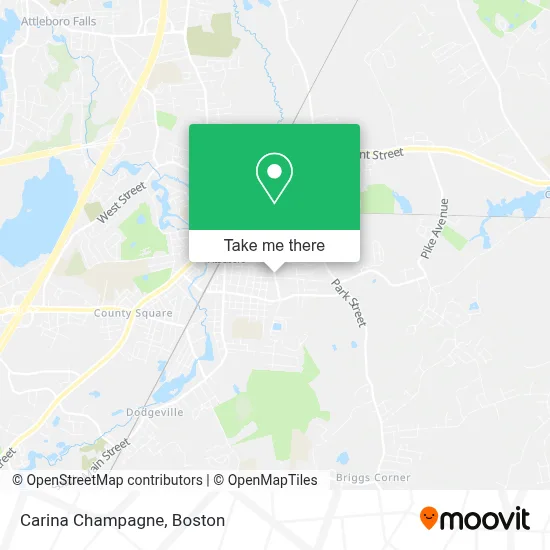 Carina Champagne map