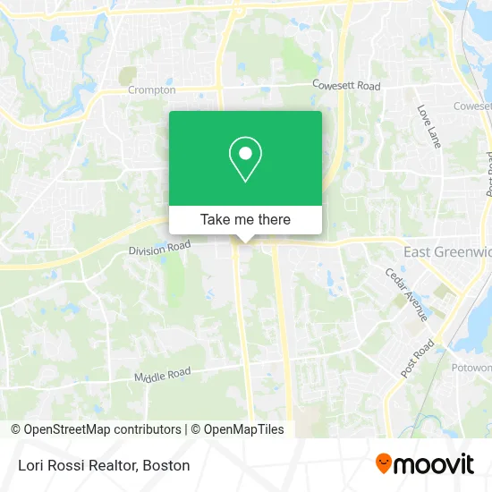Lori Rossi Realtor map