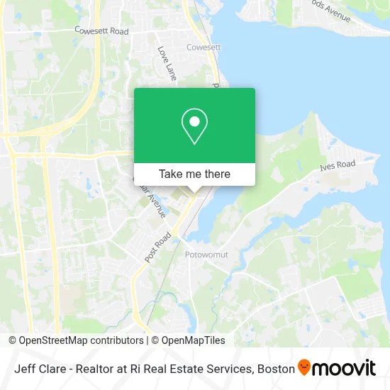 Jeff Clare - Realtor at Ri Real Estate Services map