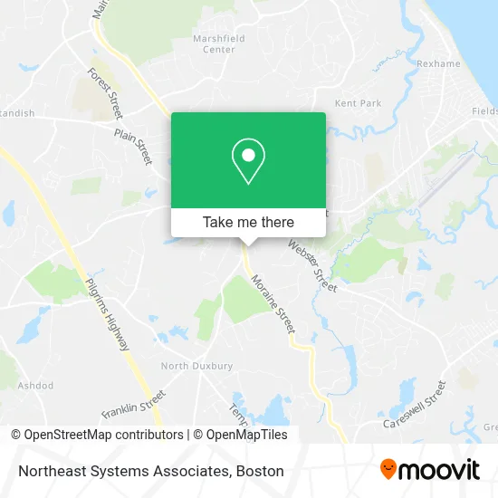 Northeast Systems Associates map