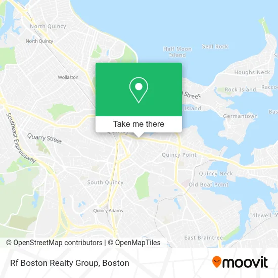 Rf Boston Realty Group map