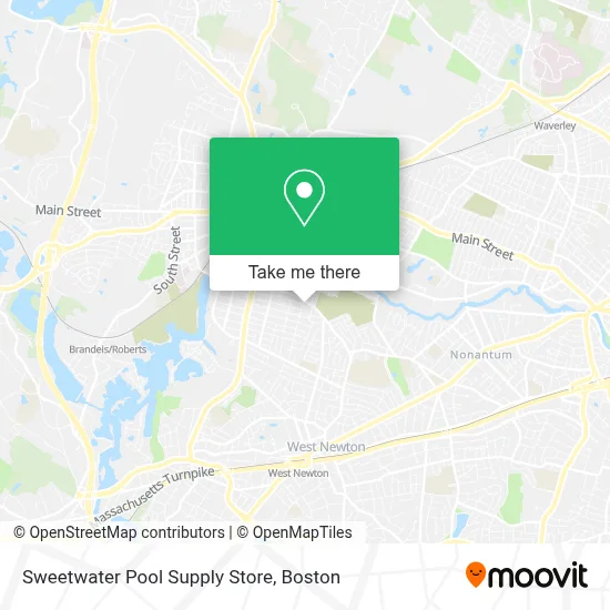 Sweetwater Pool Supply Store map