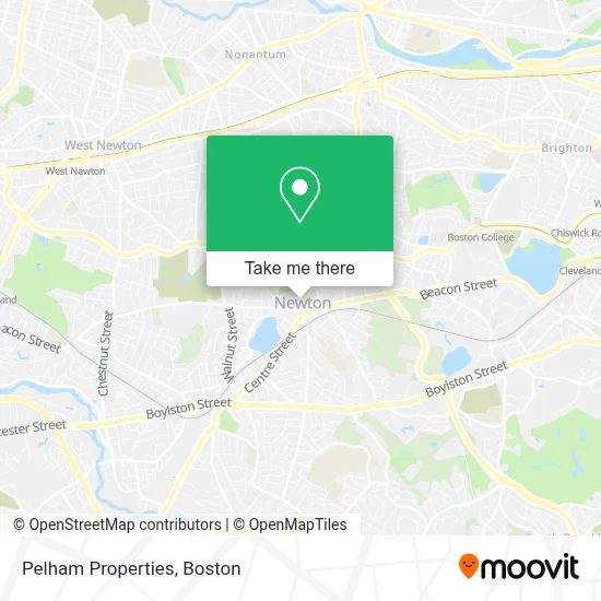 Pelham Properties map
