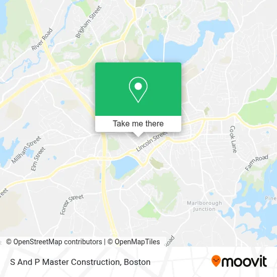 S And P Master Construction map