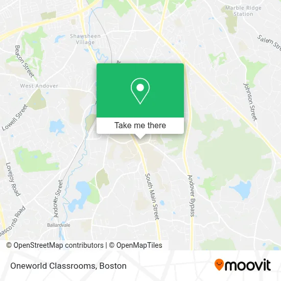 Oneworld Classrooms map