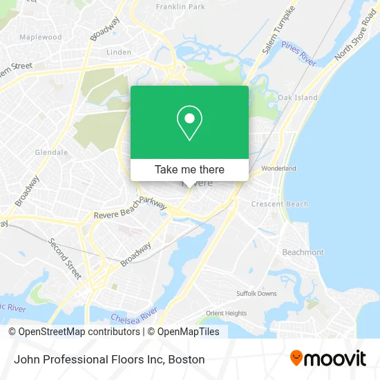 John Professional Floors Inc map