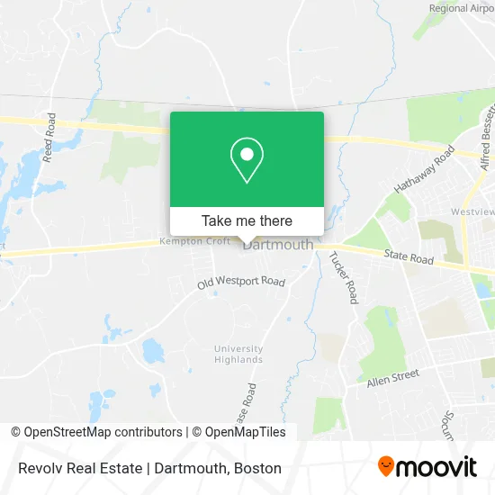 Revolv Real Estate | Dartmouth map