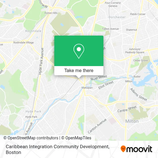 Caribbean Integration Community Development map
