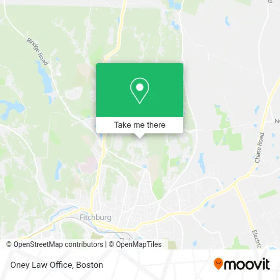 Oney Law Office map