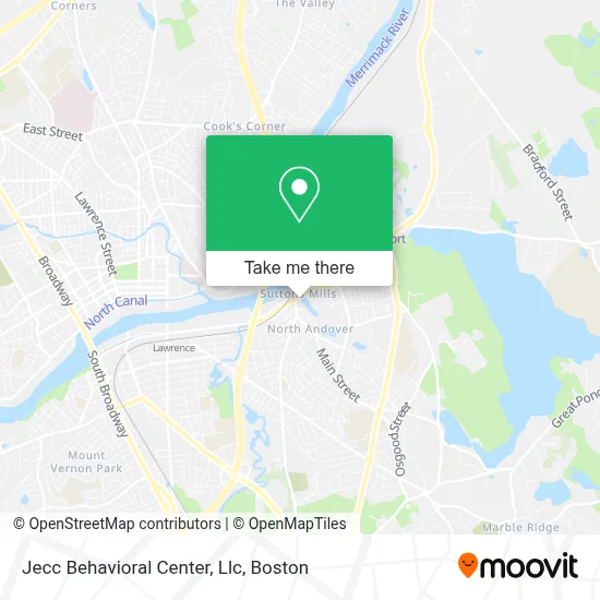 Jecc Behavioral Center, Llc map