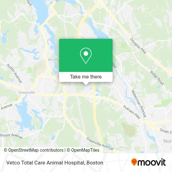 Vetco Total Care Animal Hospital map