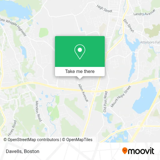Davells map