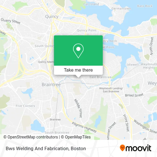 Bws Welding And Fabrication map