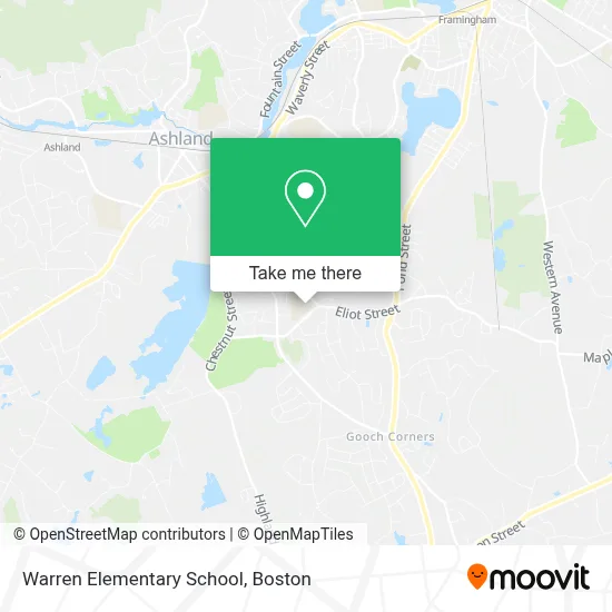 Warren Elementary School map