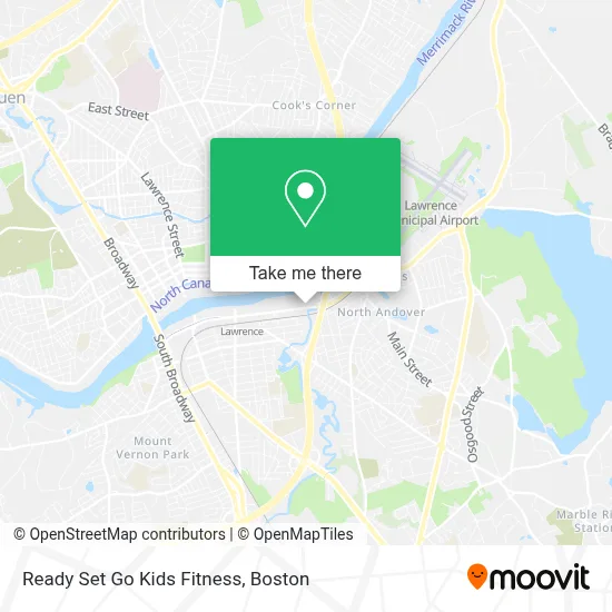 Ready Set Go Kids Fitness map