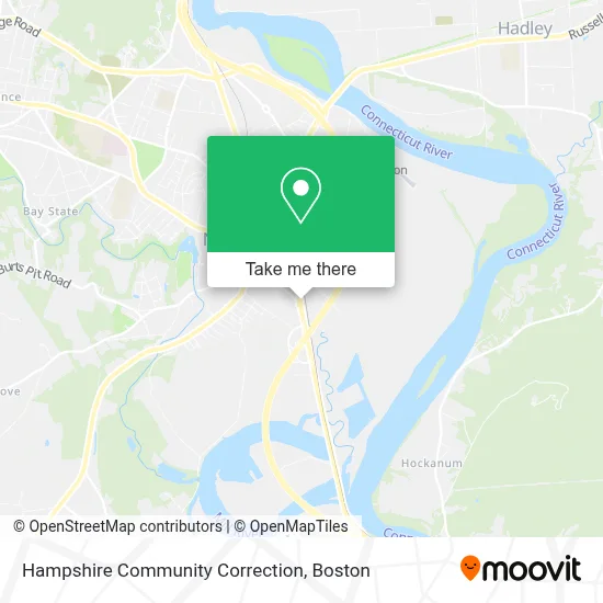 Hampshire Community Correction map