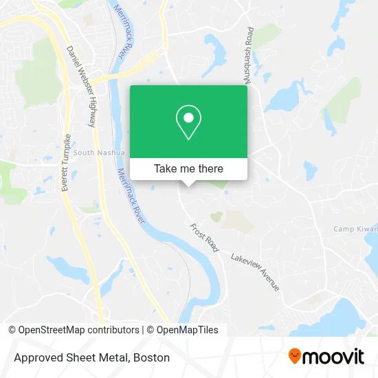 Approved Sheet Metal map