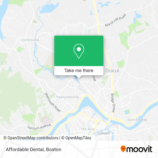 Affordable Dental map