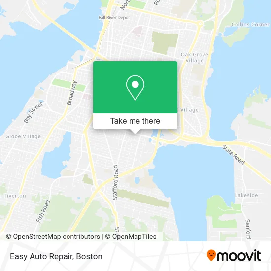 Easy Auto Repair map