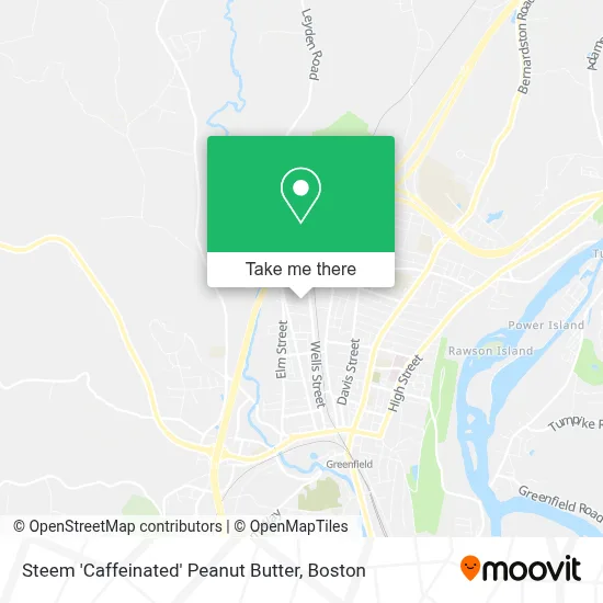 Steem 'Caffeinated' Peanut Butter map