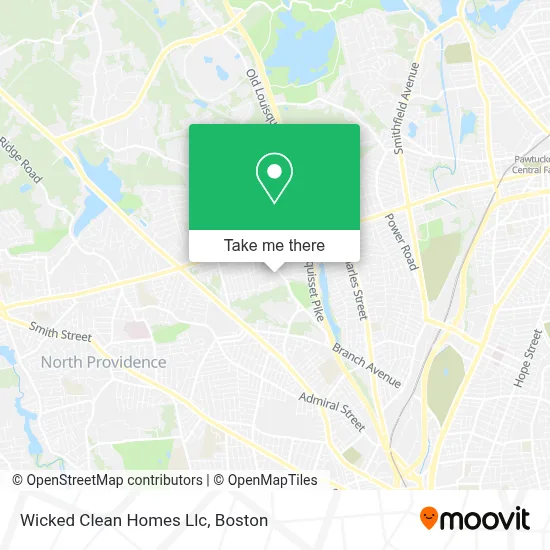Wicked Clean Homes Llc map