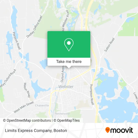 Limits Express Company map