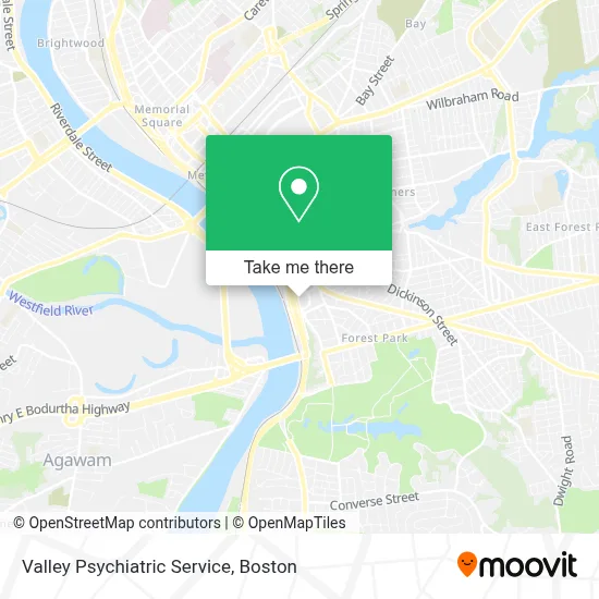 Valley Psychiatric Service map
