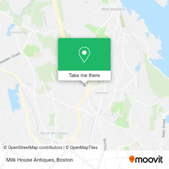 Milk House Antiques map