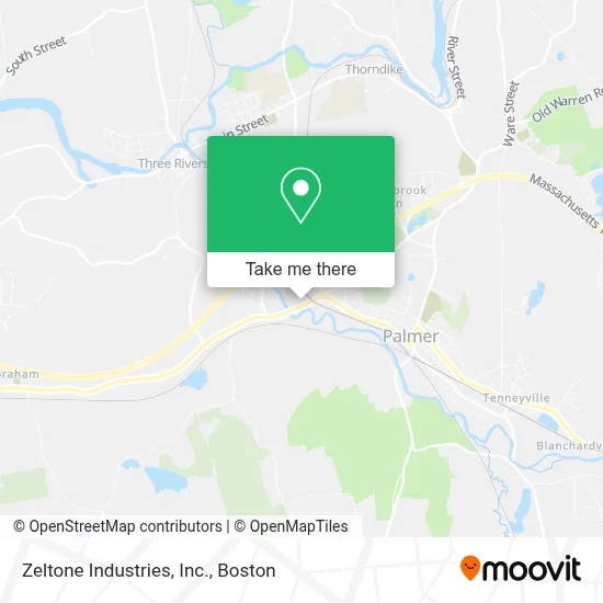 Zeltone Industries, Inc. map