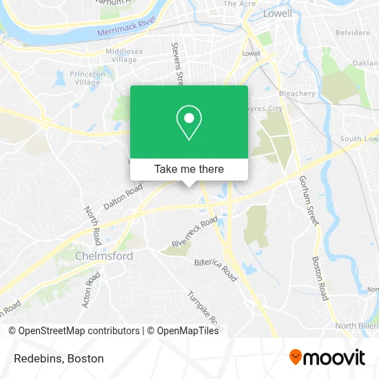 Redebins map