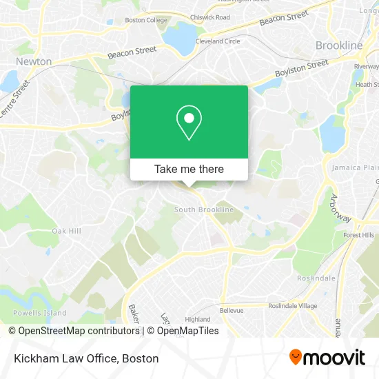 Kickham Law Office map