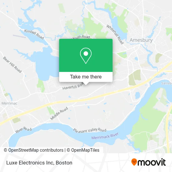 Luxe Electronics Inc map