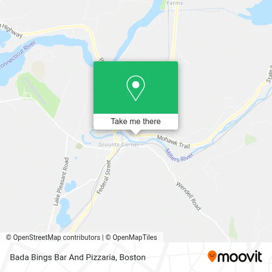 Bada Bings Bar And Pizzaria map