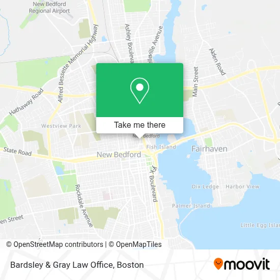 Bardsley & Gray Law Office map
