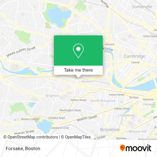 Forsake map