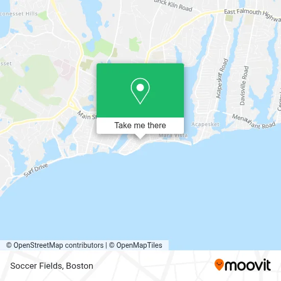 Soccer Fields map
