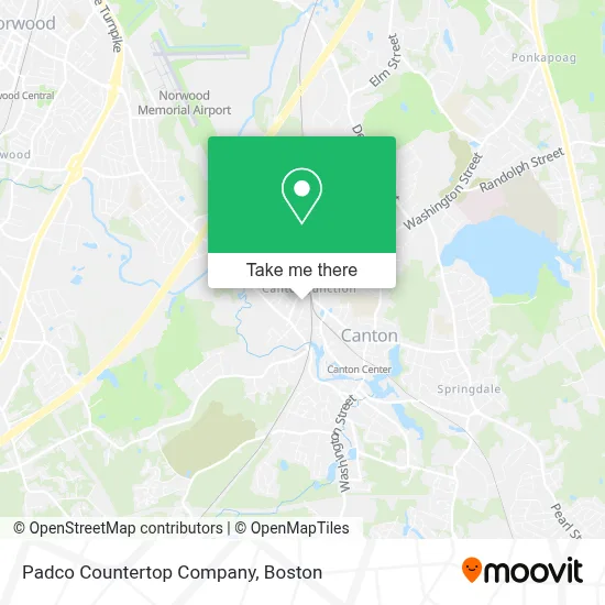 Padco Countertop Company map
