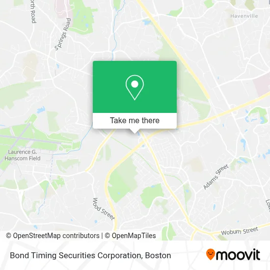 Bond Timing Securities Corporation map