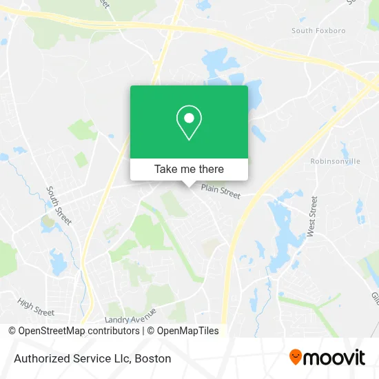 Authorized Service Llc map