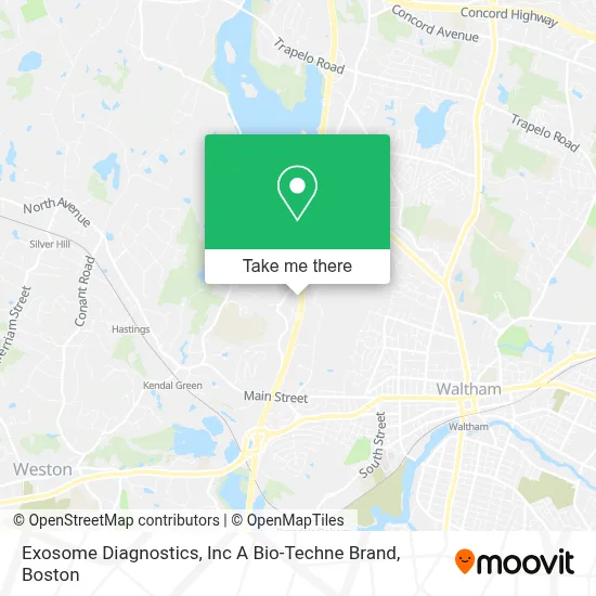 Exosome Diagnostics, Inc A Bio-Techne Brand map