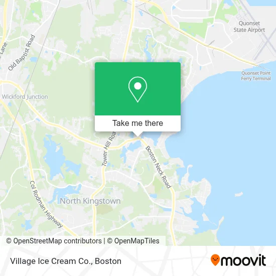 Village Ice Cream Co. map