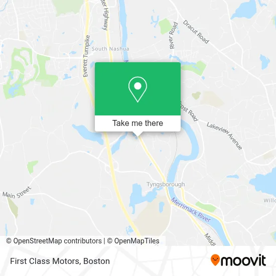 First Class Motors map