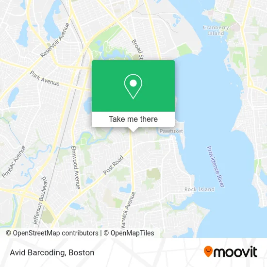 Avid Barcoding map