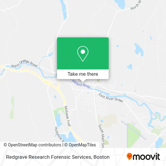 Redgrave Research Forensic Services map