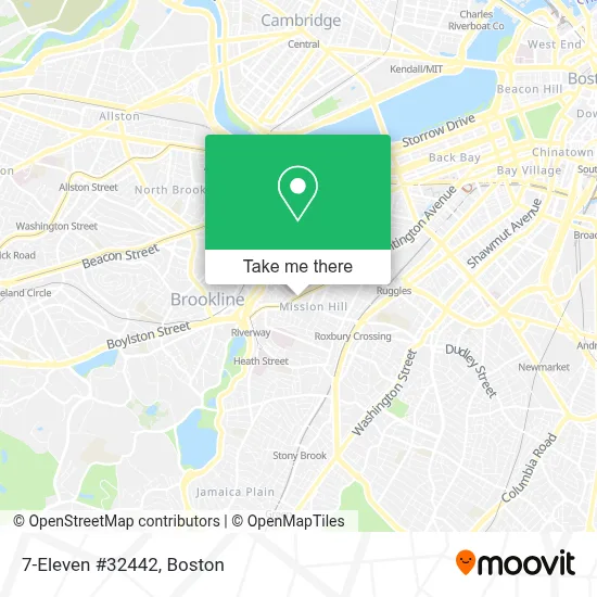 7-Eleven #32442 map
