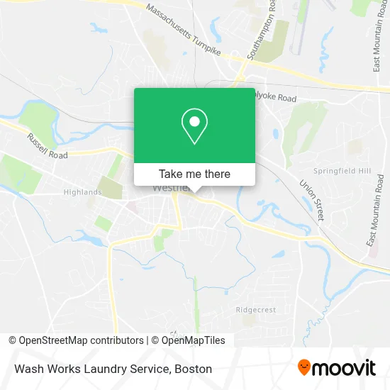 Wash Works Laundry Service map