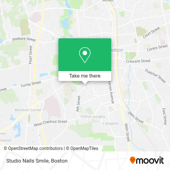 Studio Nails Smile map