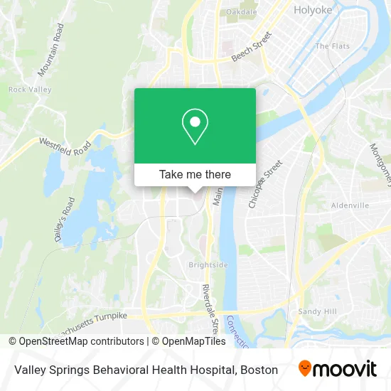 Valley Springs Behavioral Health Hospital map