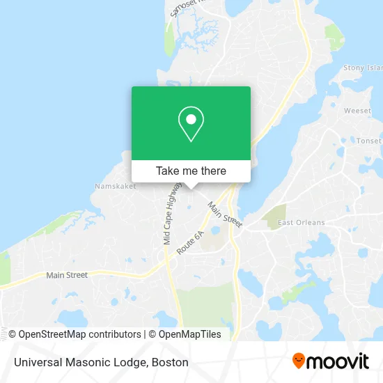Universal Masonic Lodge map